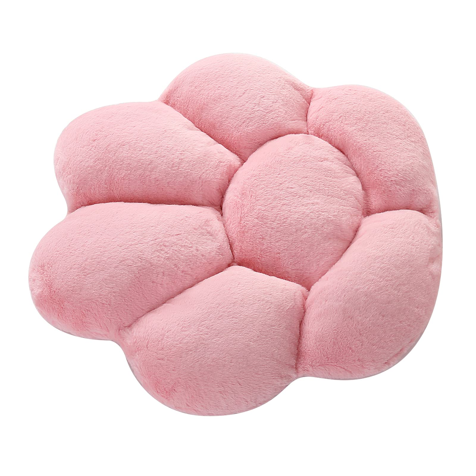Ditucu Cat Paw Cushion in a reading corner enhances cozy ambiance.