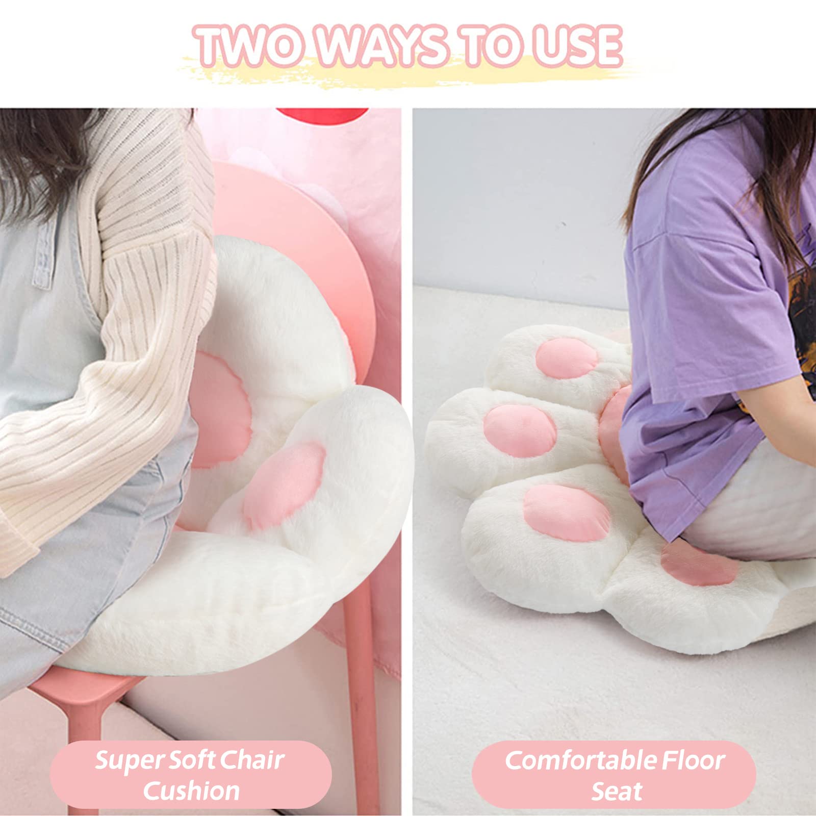 Ditucu cushion supports relaxed posture during long study sessions