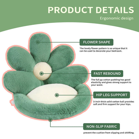 Compact 19 inch size fits most chairs