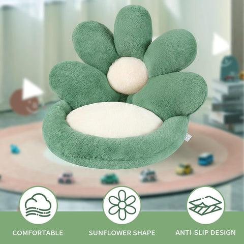 Ditucu flower pillow suits multiple chairs and spaces for relaxed seating