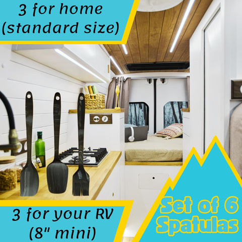DIVIDE STAR heat-resistant spatula withstands high-heat cooking up to 446°F.