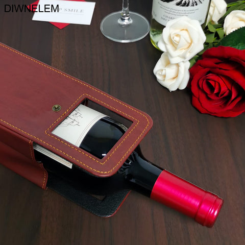 DIWNELEM hidden buckle detail secures bottle during transit.