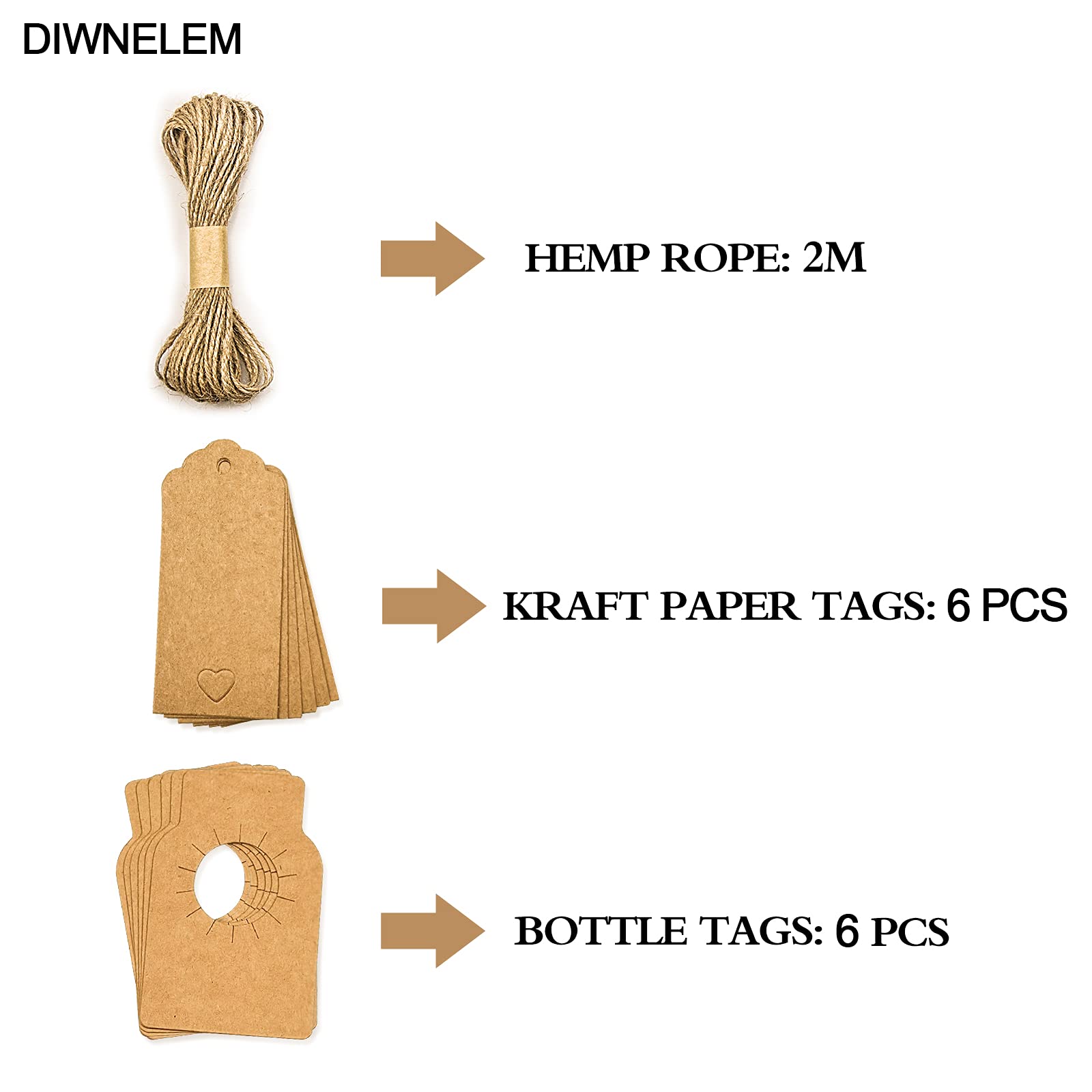 DIWNELEM bags ideal for weddings and parties, elevating gift presentation.