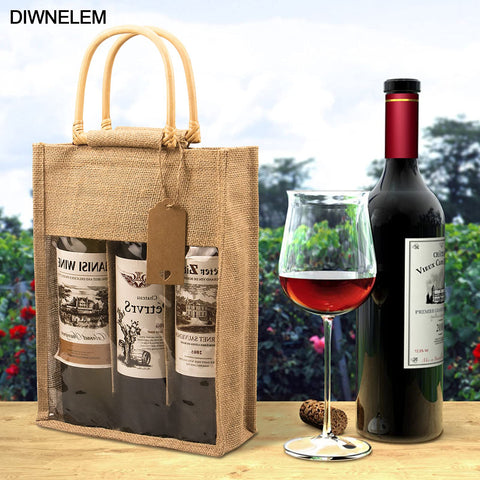 DIWNELEM 1-pack includes bag, six tags, and two meters of rope.
