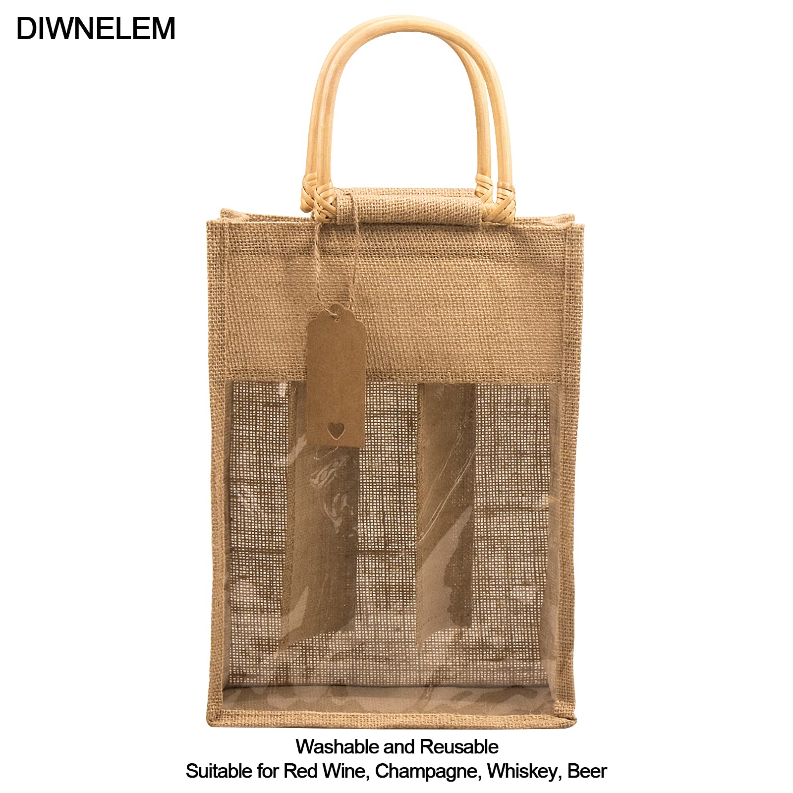 DIWNELEM grid bottom separators keep bottles stable during transport.