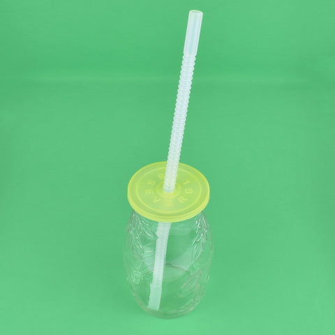 Diximus bendable straw 0.375 inch diameter for comfortable sipping