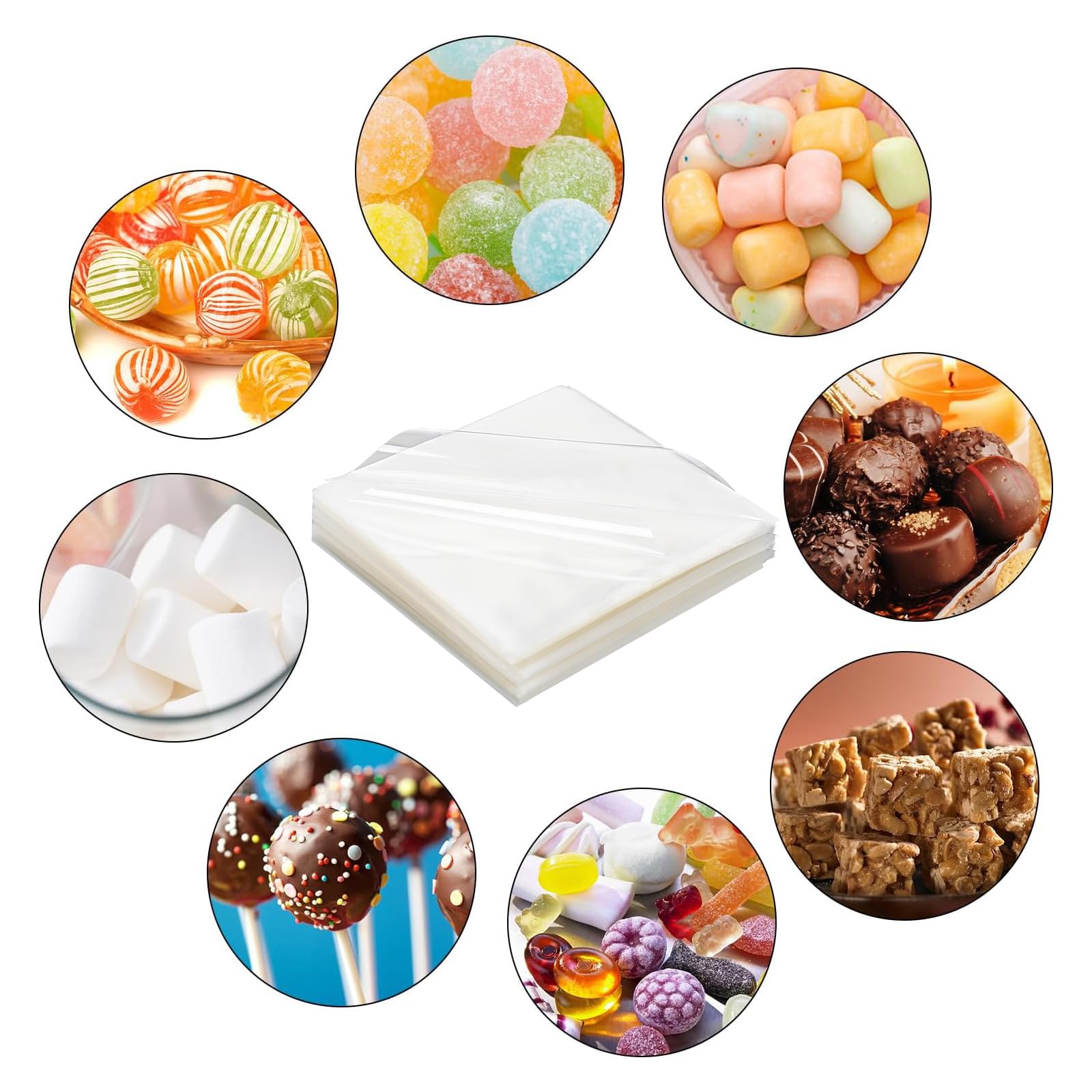DIYASY wax wrappers protect confections from moisture for longer freshness.