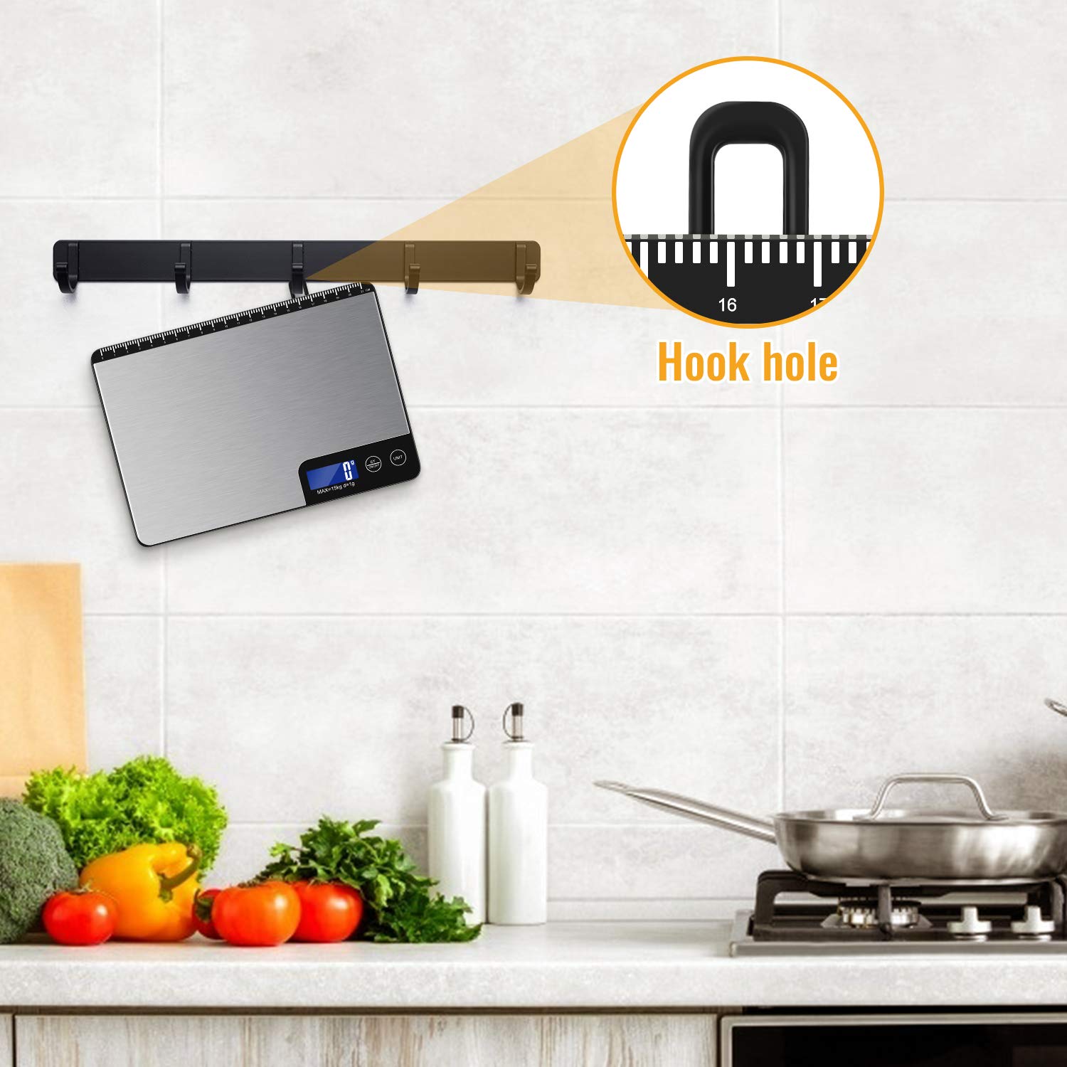 Diyife four-point sensor provides reliable readings across ingredients.