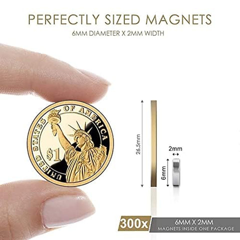 DIYMAG small magnets for whiteboards and office spaces, easy to reposition.