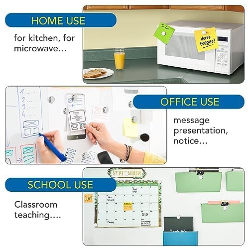 DIYMAG Small Stronge magnets organizing small items on a desk
