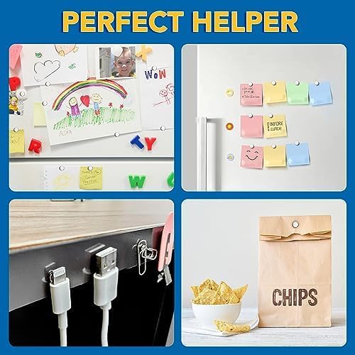 DIYMAG Small Stronge magnets securing photos in a frame or album