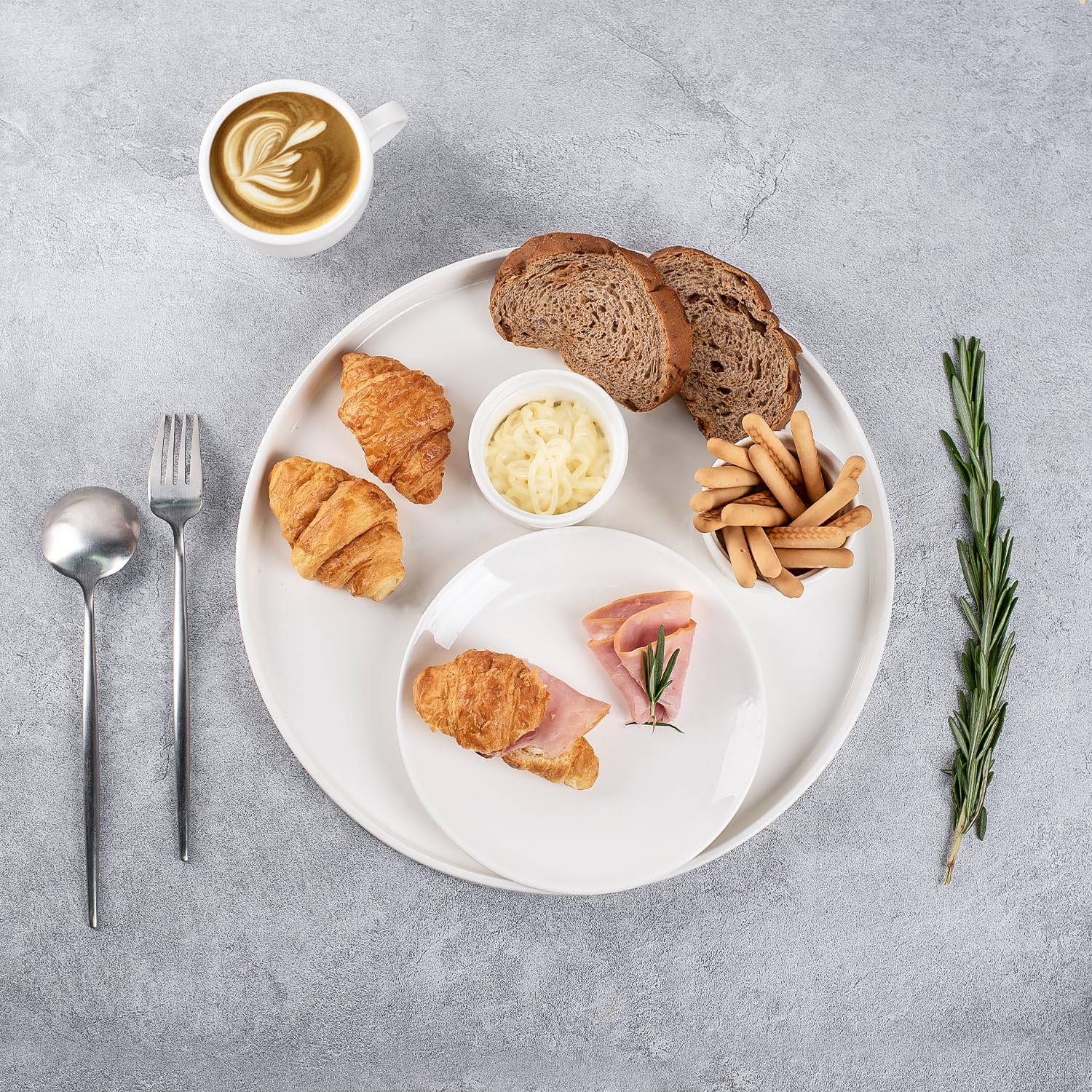 Dizada three-pack trays support holiday entertaining with versatile, generous food presentation.