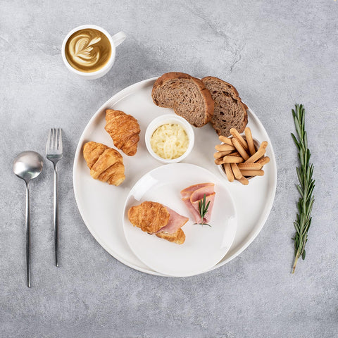 Dizada three-pack trays support holiday entertaining with versatile, generous food presentation.