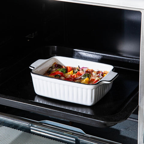 DLIM HOME scratch-resistant glazed ceramic pans durable for daily use