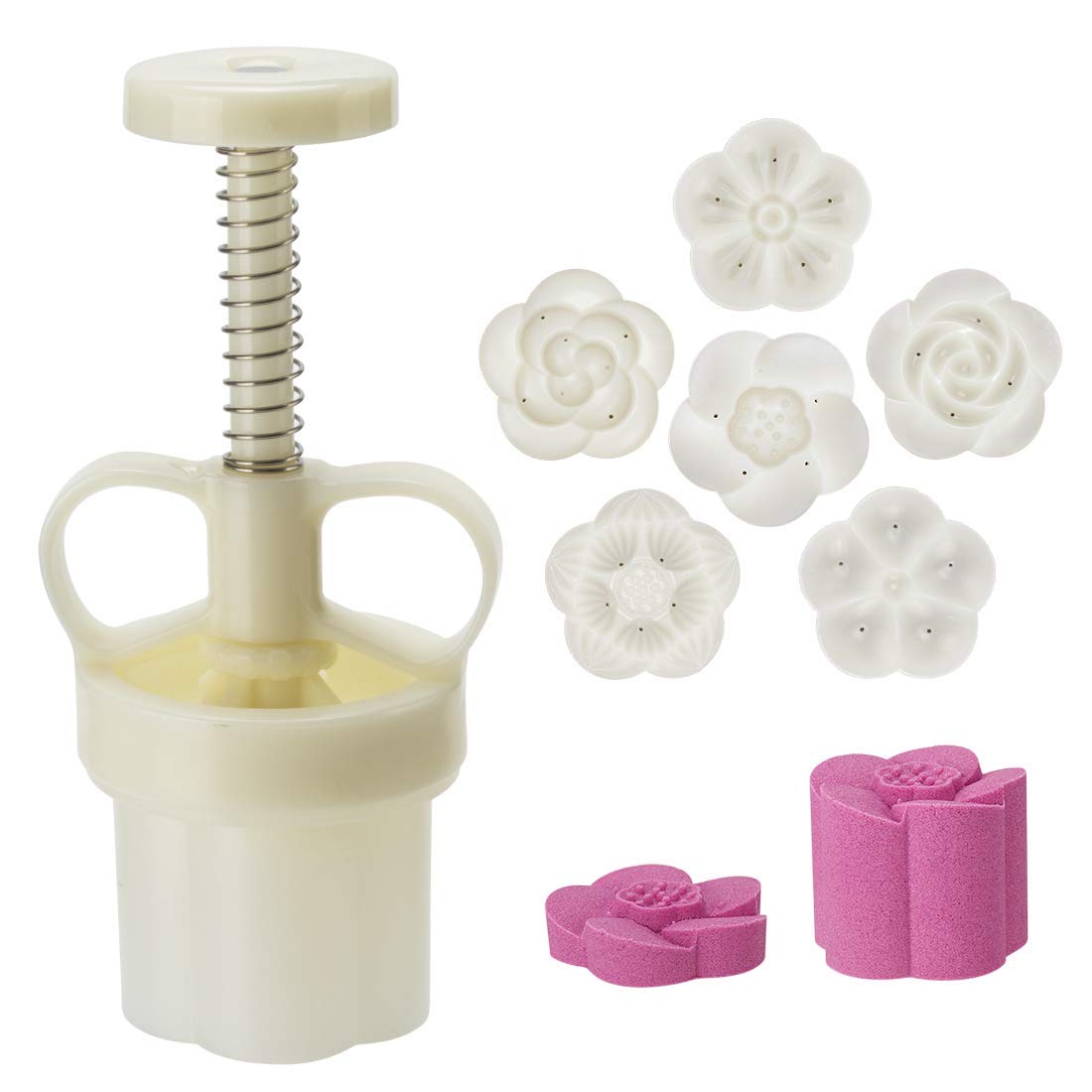 Dltsli adjustable thickness knob enables custom cookie or mooncake sizes.
