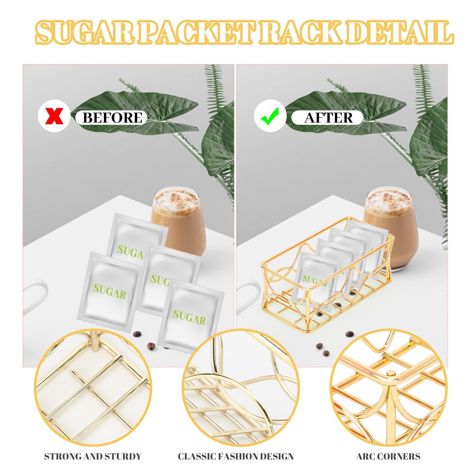 DLUGOPIS metal sugar container with durable finish for daily use.