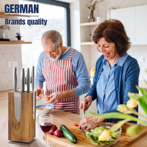 Dmore block features a stainless steel base for stability.