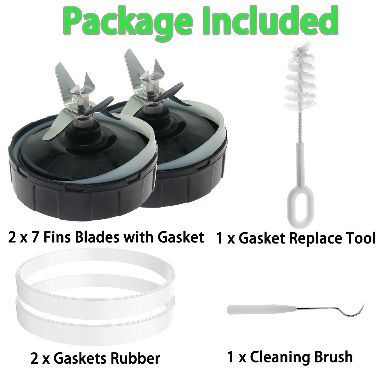 Dmsmisi Ninja blade dishwasher-safe design for easy cleaning.
