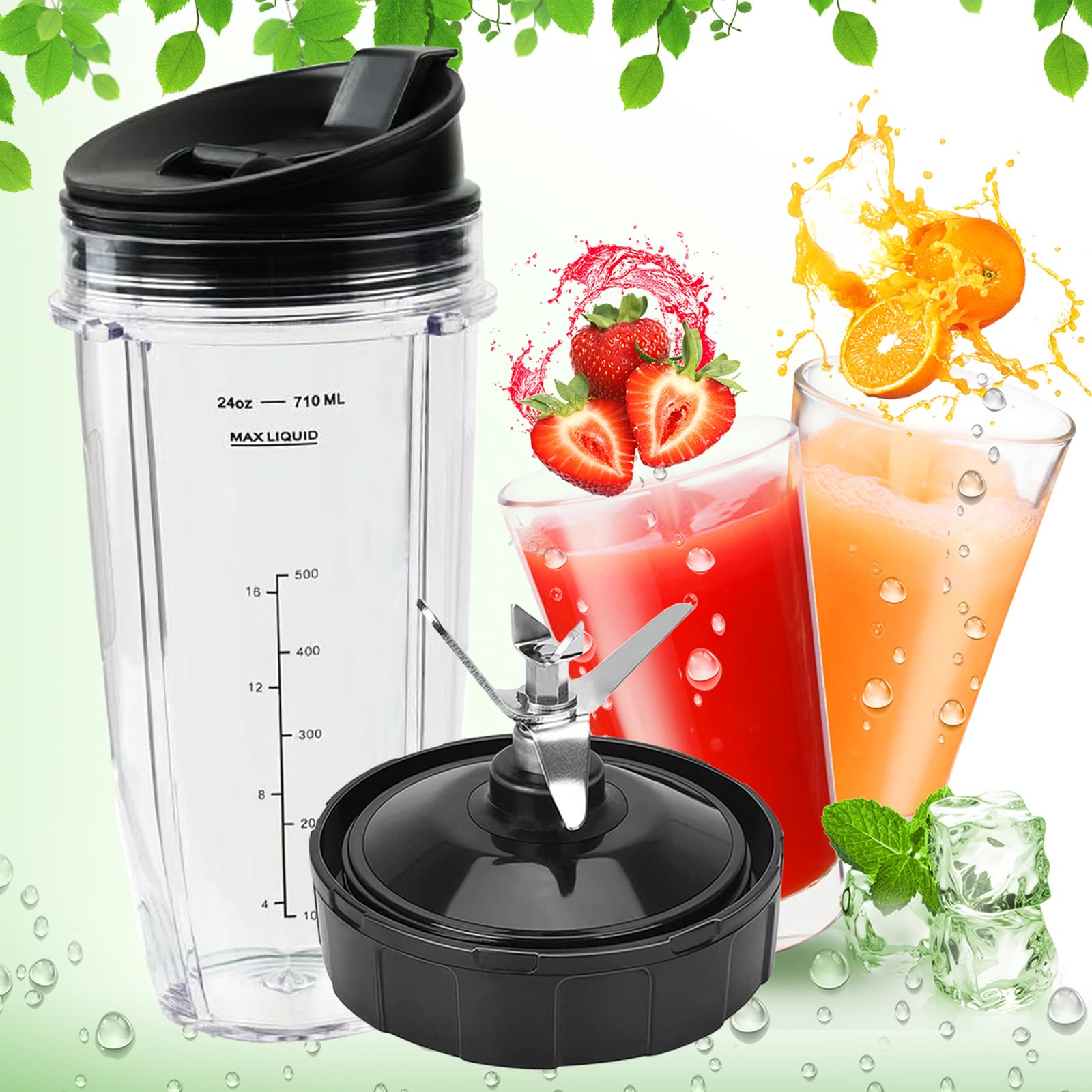 Dmsmisi Ninja blender spout lid closeup with seal