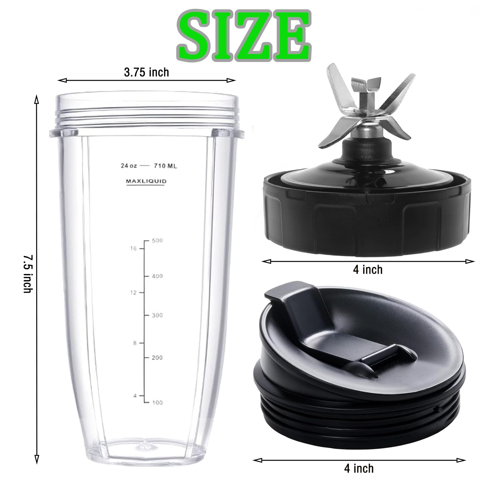 Dmsmisi Ninja blender spout lid for spill-free pouring