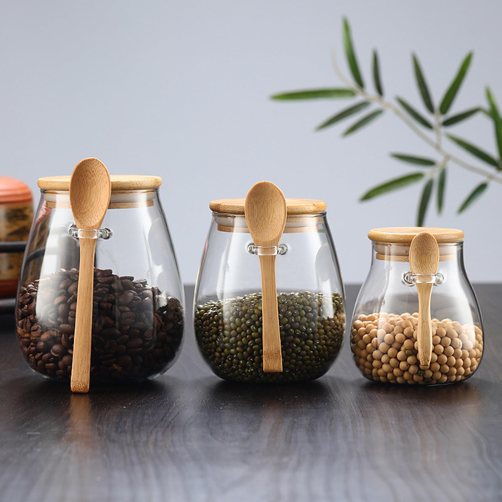DNIENKGE leakproof storage jar ideal for coffee beans