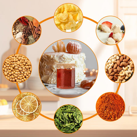 DNIENKGE jars are microwave and dishwasher safe for convenient cleaning and use.