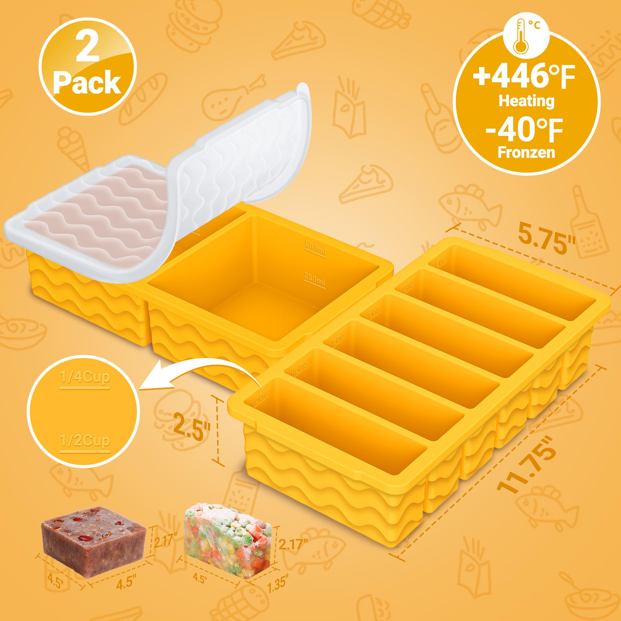 Doasuwish odor-resistant design prevents cross-flavor transfer between portions.