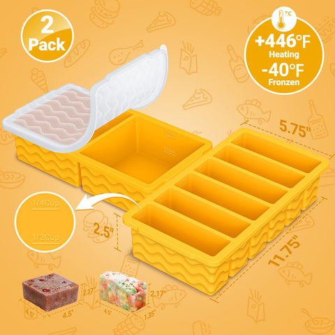 Doasuwish odor-resistant design prevents cross-flavor transfer between portions.