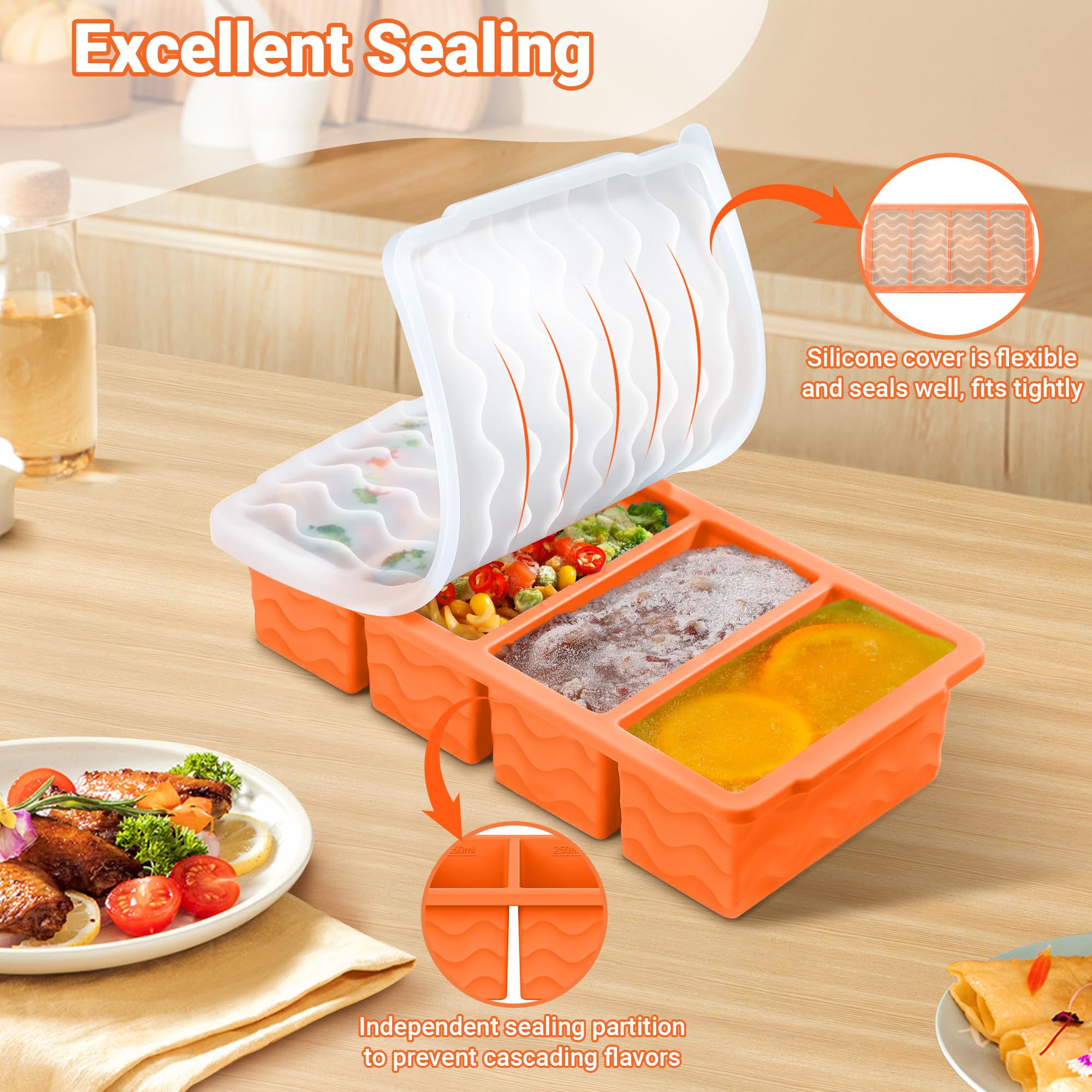 Doasuwish portion lines show 125ml and 250ml for precise meal portions.