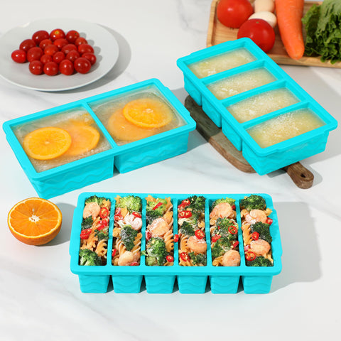 Doasuwish stackable tray for organized freezer storage