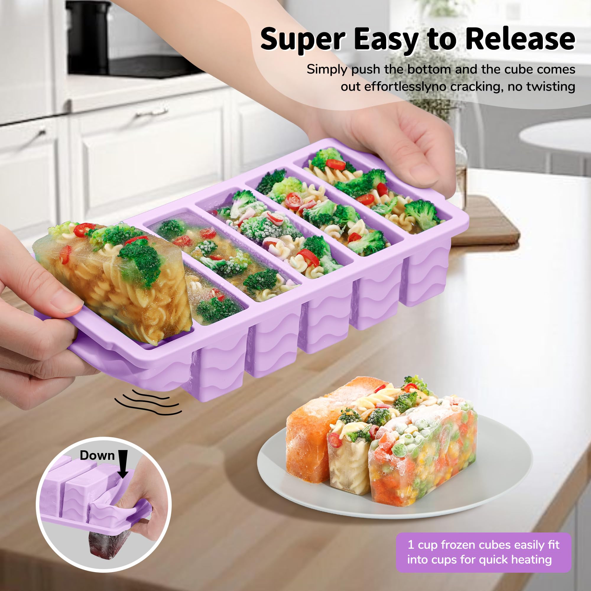 Trays with stainless steel rim for sturdy shape retention