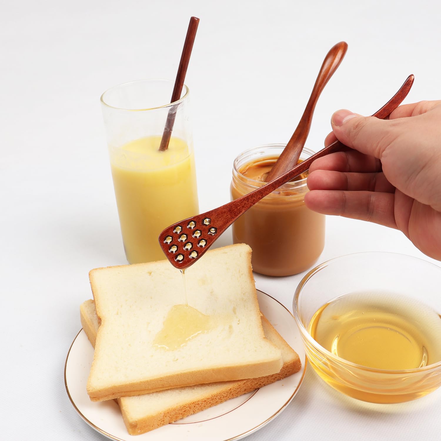 DOBROGOST wooden-butter-knife cheese serving without flavor transfer