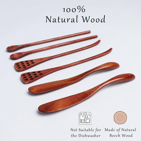 DOBROGOST wooden-spoon-small versatile for jam stirring
