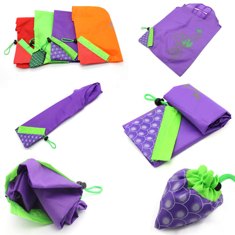 Dodkes polyester reusable bags are machine washable and eco-friendly.