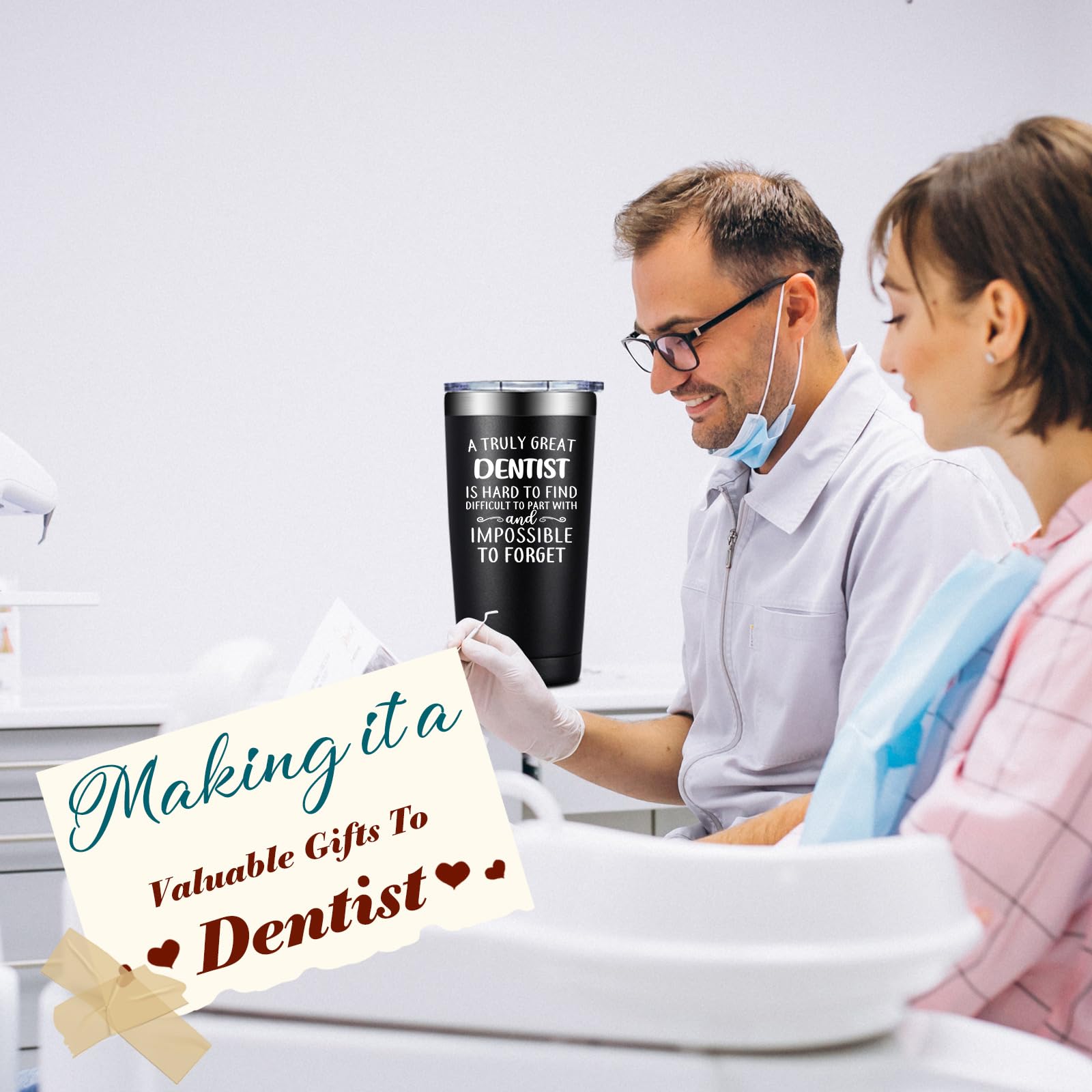 DOEARTE 20oz tumbler stainless steel close-up highlighting premium 18/8 material resistant to rust