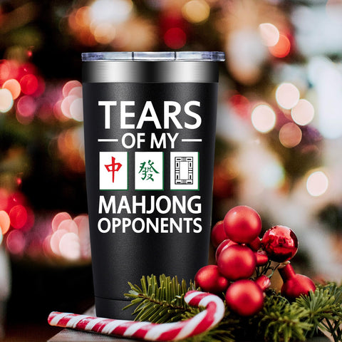 DOEARTE Mahjong tumbler gift-ready packaging suggests a ready-to-give present