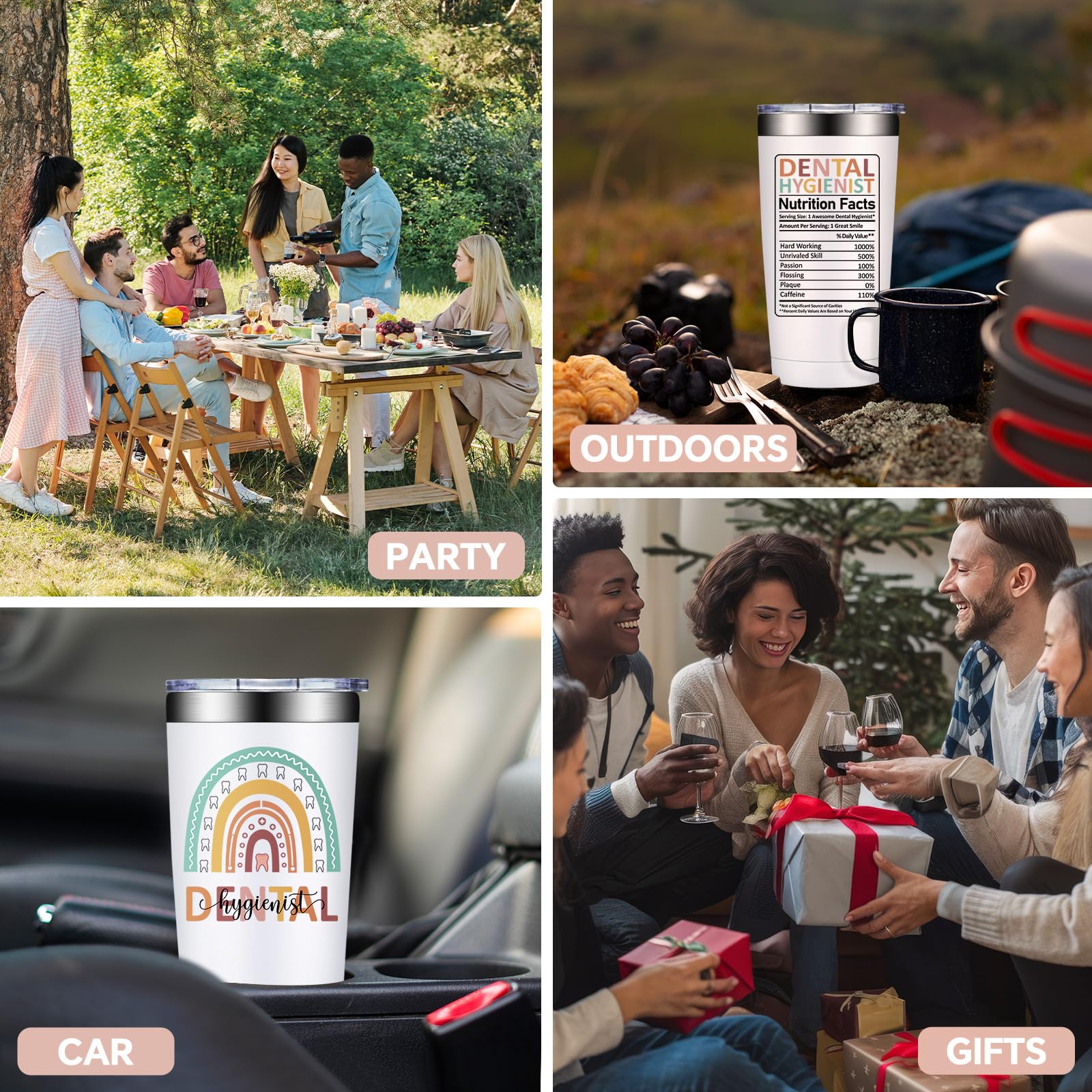 DOEARTE keeps drinks at the preferred temperature during long days.
