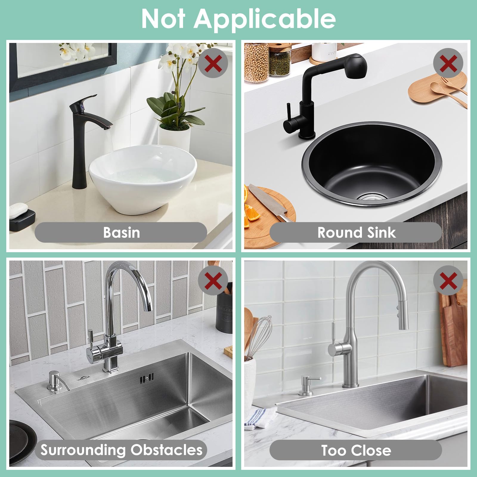 Doeklpo mat used as a drying surface and soap holder in a sink area