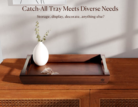 Dofira decorative tray used for storage, decor, and organization