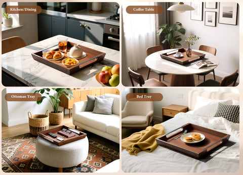 Dofira tray’s durable MDF base resists cracking and keeps flatness