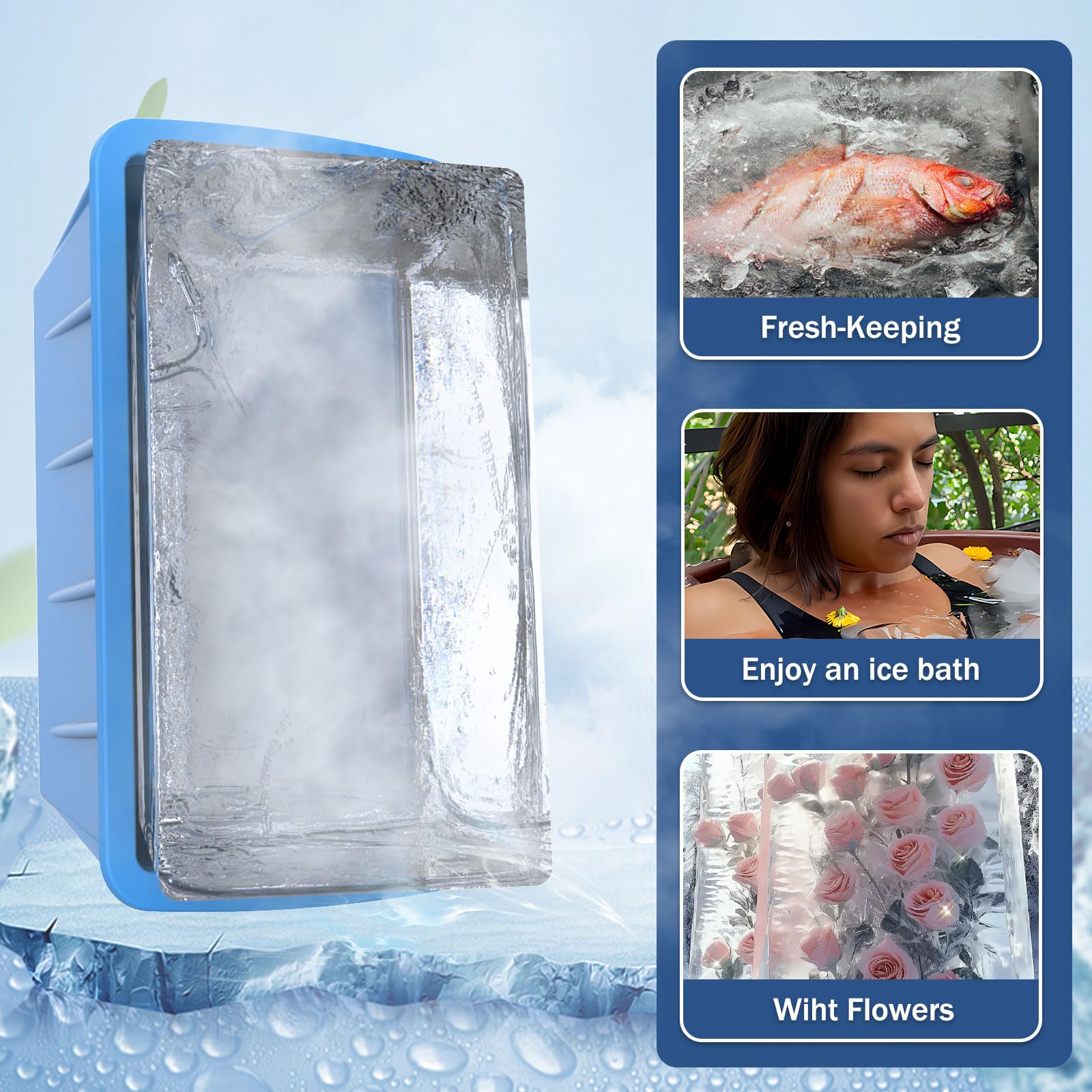 DOGITY ice bath accessory shown with cold plunge tub setup