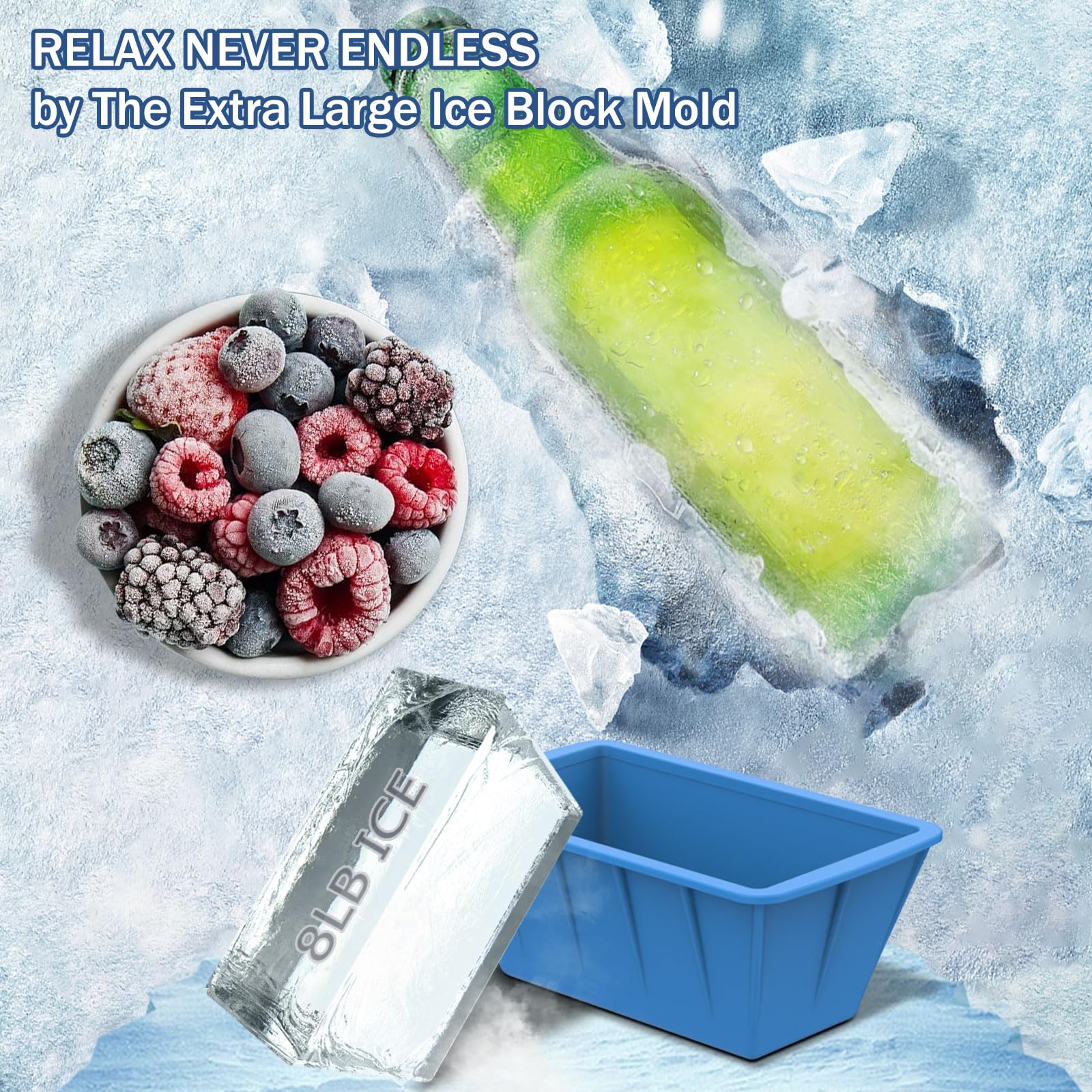 Dogity reusable ice cube trays save time and money