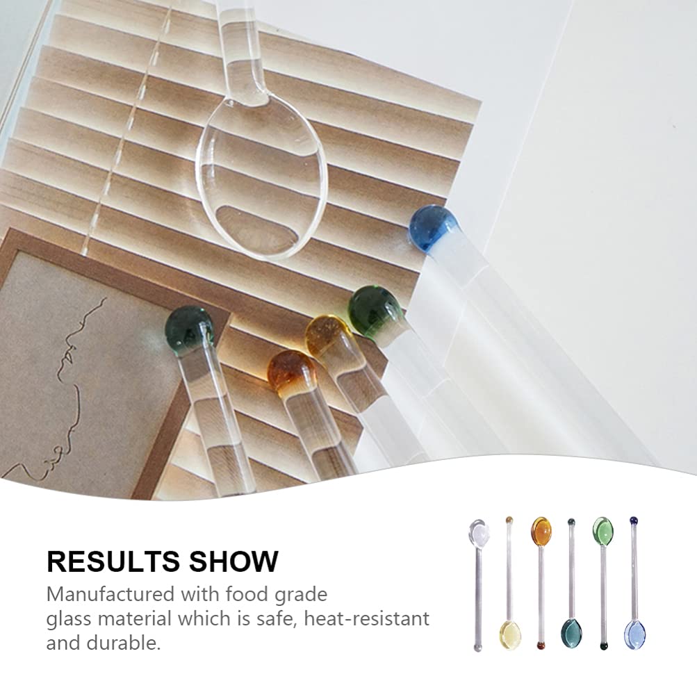 DOITOOL glass spoons cocktail stirrers for elegant drinks.