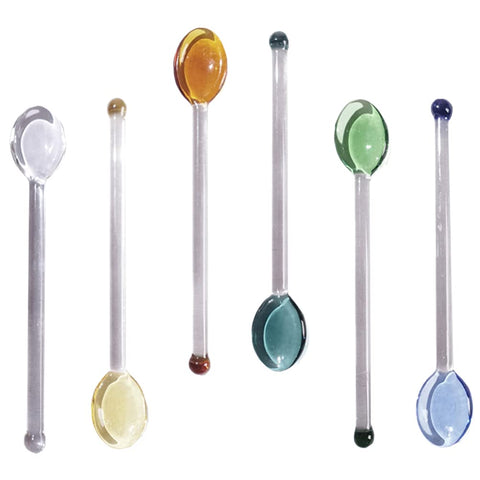 DOITOOL glass spoons coffee mixing for smooth, precise stirring.