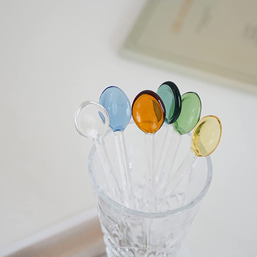 DOITOOL glass spoons perfect partyware for tea, coffee, and dessert.