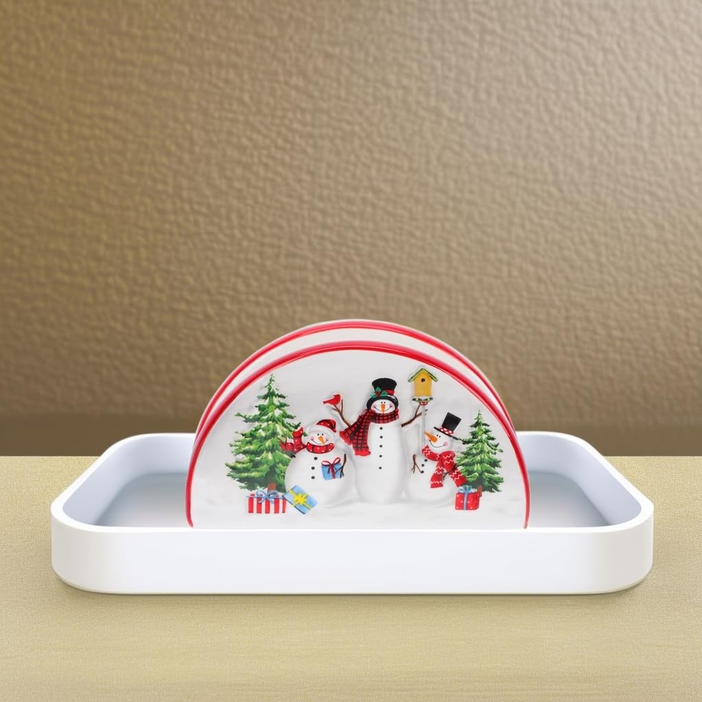 DOITOOL Nordic-style napkin holder blends with table centerpieces