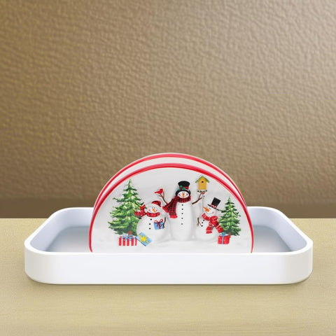 DOITOOL Nordic-style napkin holder blends with table centerpieces