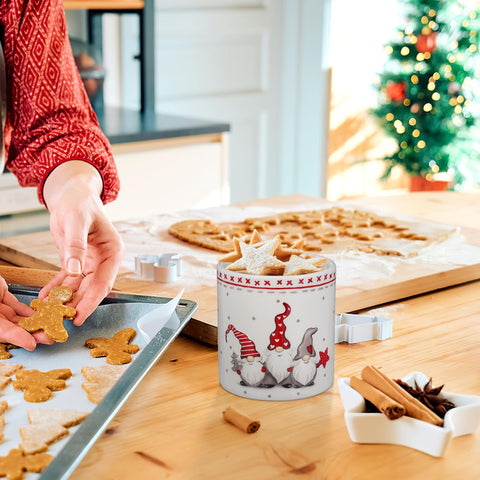 DOITOOL holiday storage canister suitable for gifting and display