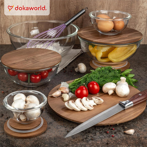 Dokaworld space-saving design reduces kitchen clutter and improves workflow.