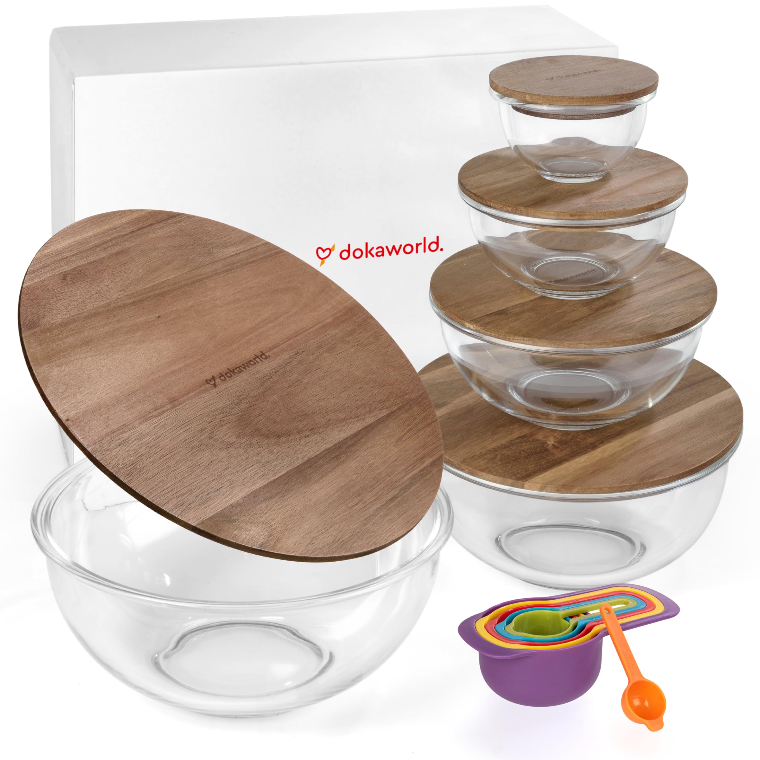 Dokaworld durable borosilicate glass stays clear after daily use